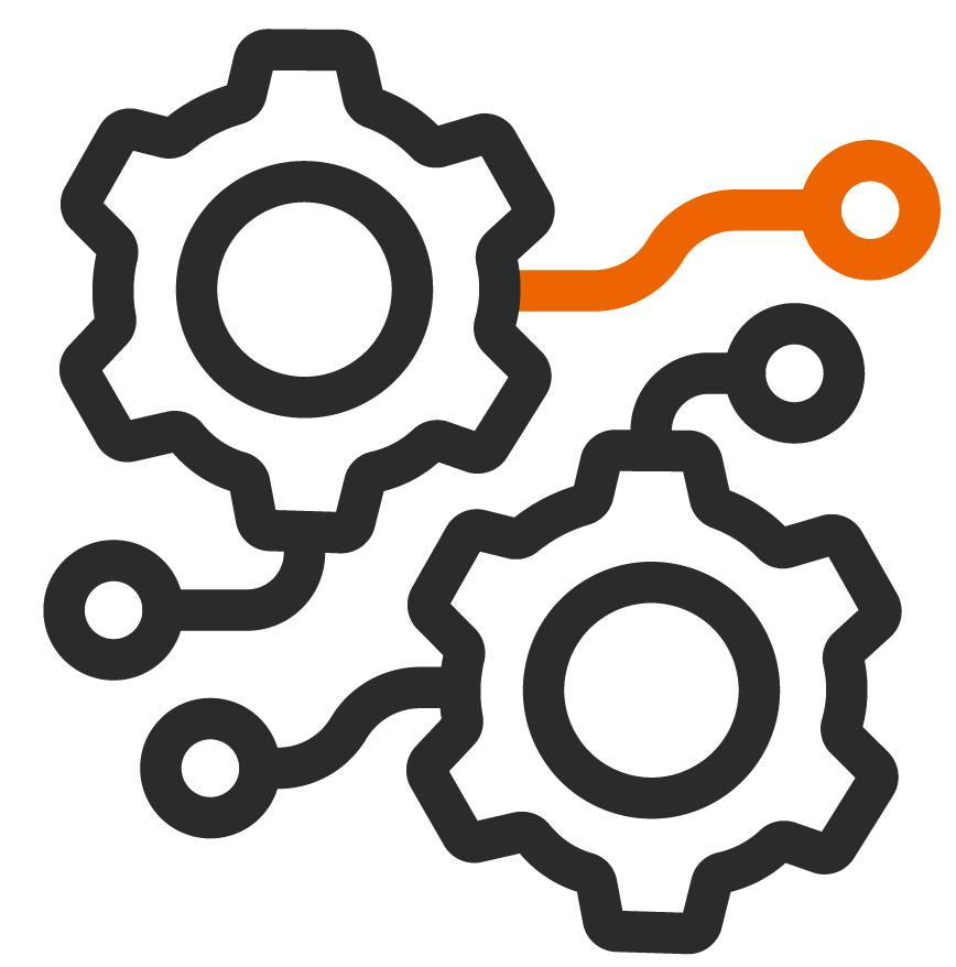 Backend-Funktionen und Schnittstellen Icon