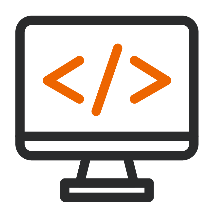 Webentwicklung mit PHP und JavaScript Icon